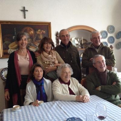 Familia Grave 4 de Fev 2015  87 anos da Mãe Teresa